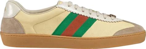 gucci g74 oatmeal|Buy Gucci G74 Web Low 'Oatmeal' .